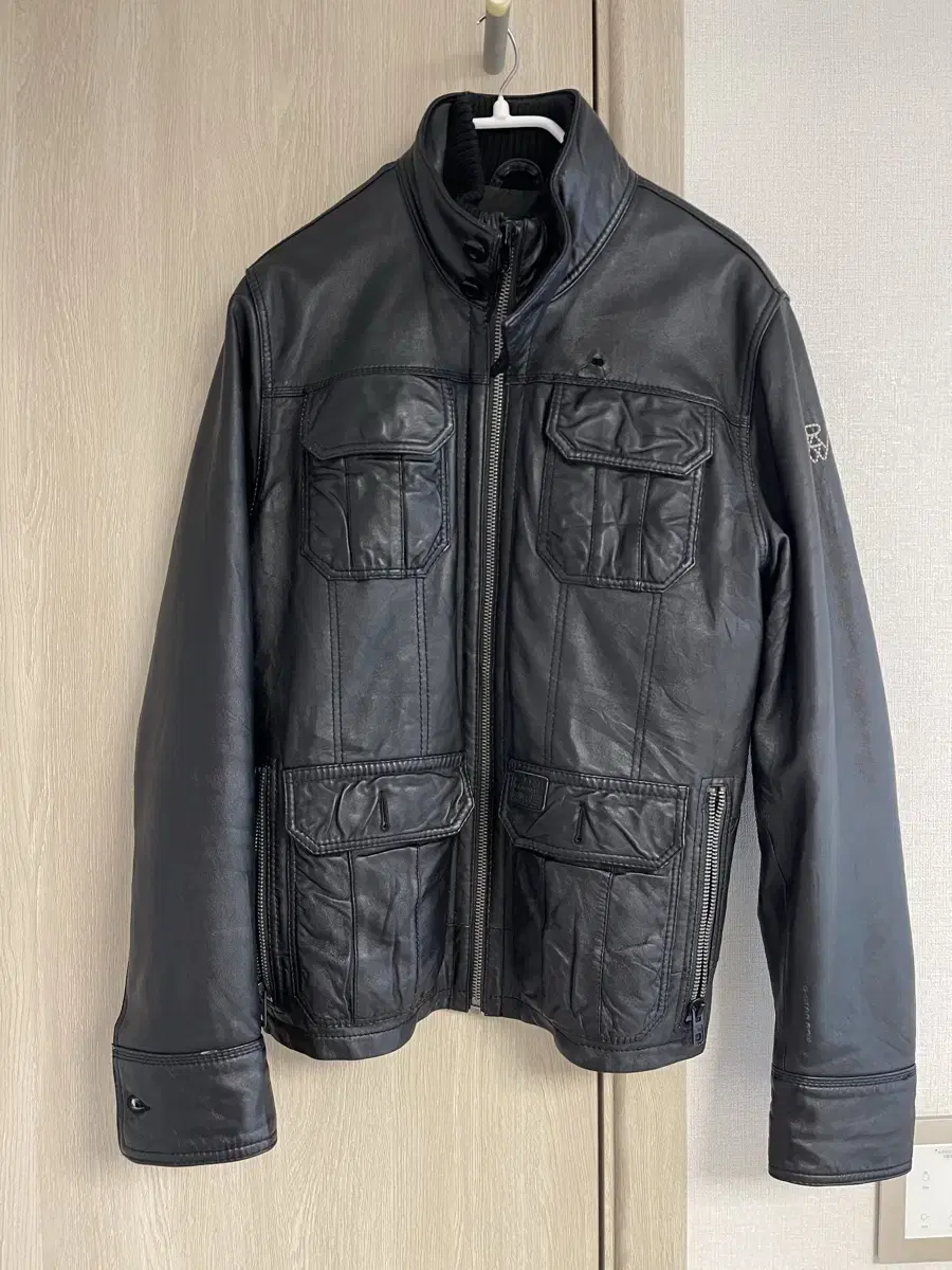 G star RAW leather jacketL(100)