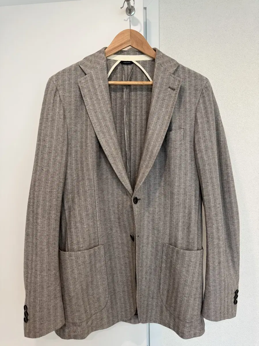 Tombolini Herringbone Blazer Jacket in Italy (size 50)