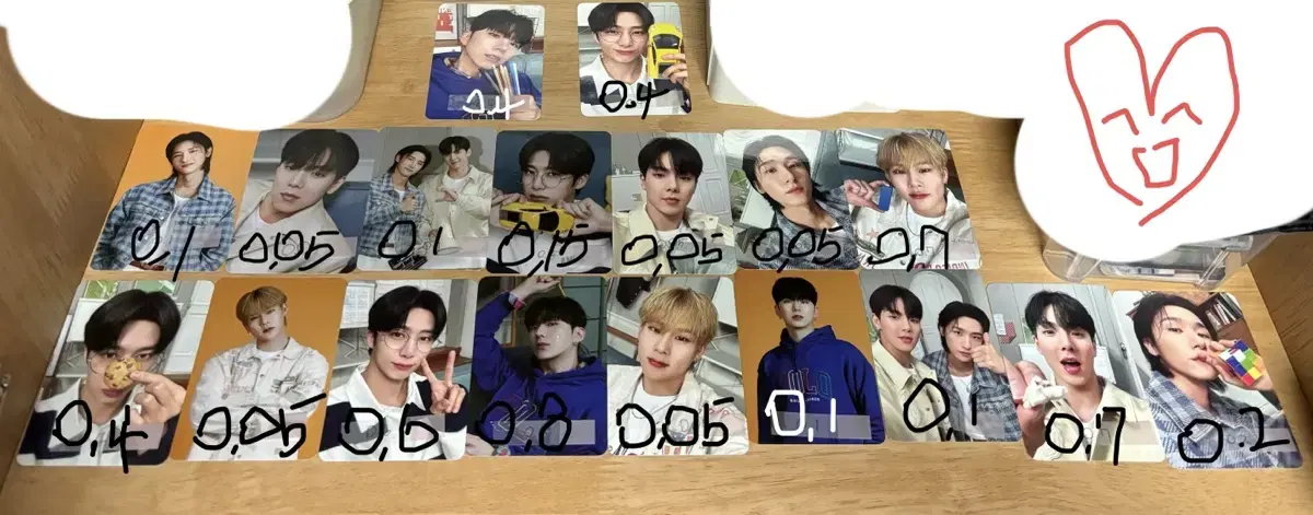 Sell Monsta X Fan Club Photocards