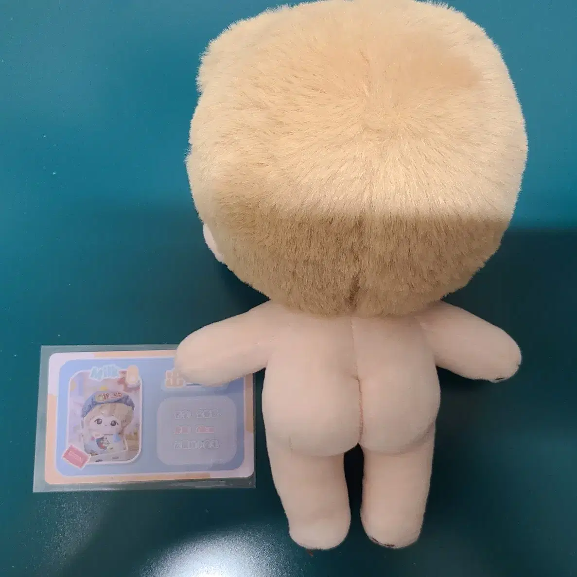 20cm 무속성 솜인형 골댕이(출생증 포함)