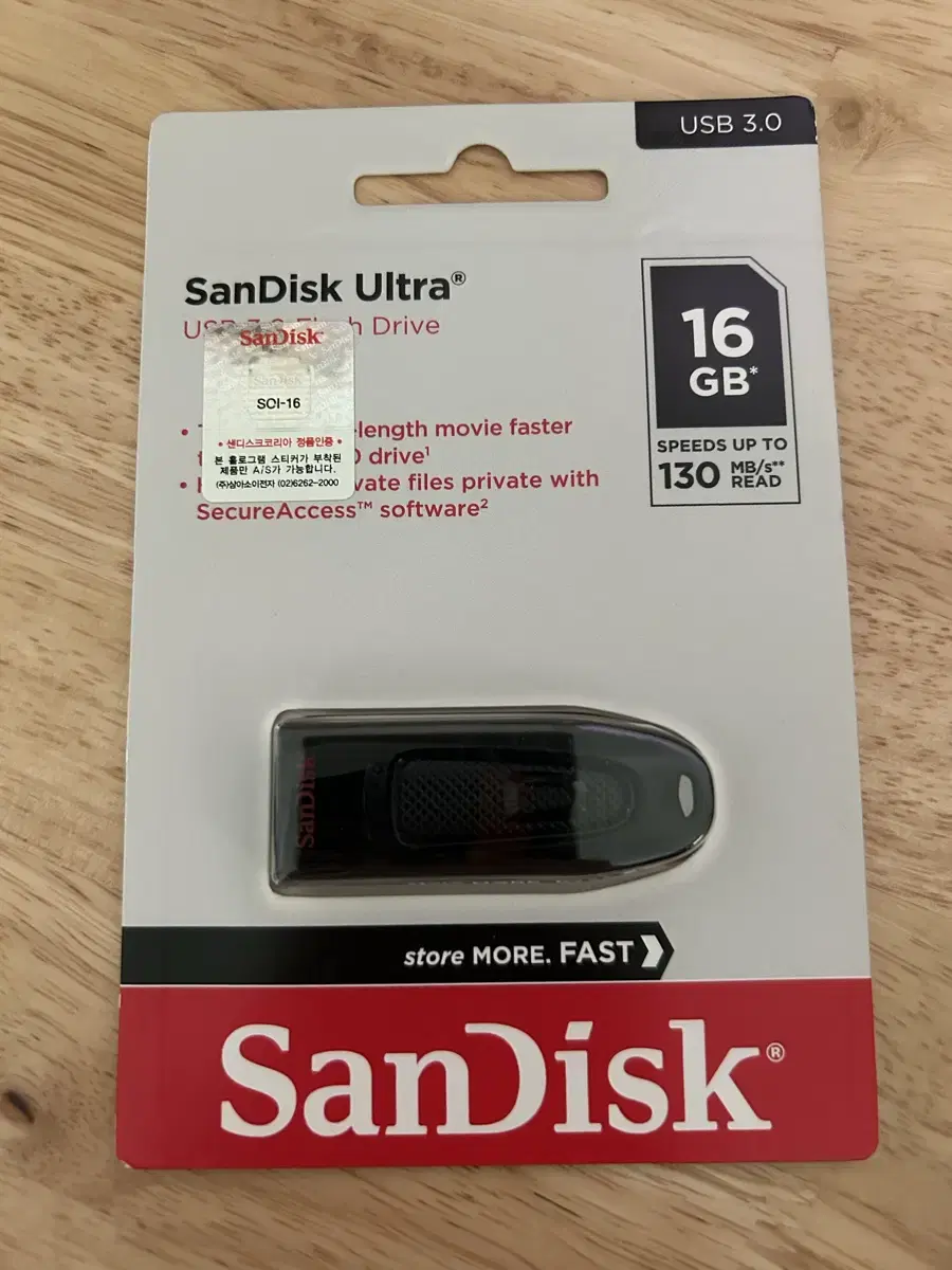 (미개봉)샌디스크 SanDisk Ultra USB 16GB