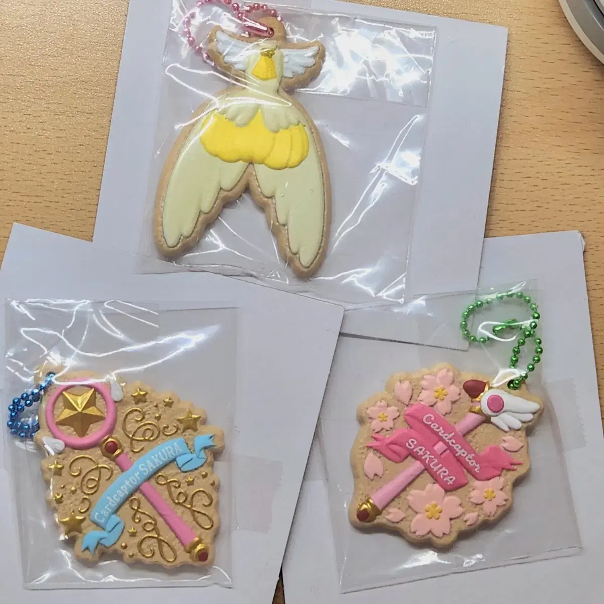 KardCaptainSakura KardCaptainCherry KardCaptain CookieCookie Charms Starburst Chicken Stick Costume keyring Gacha