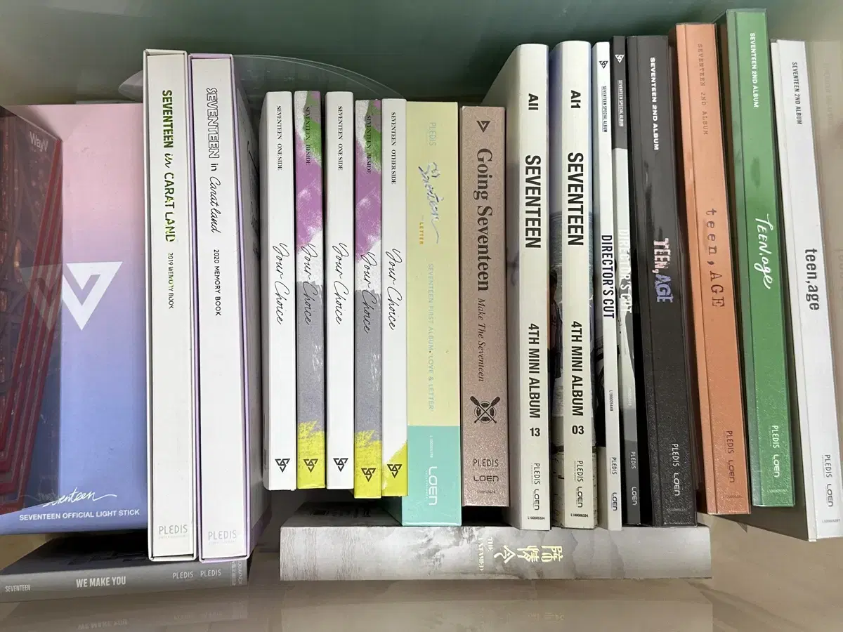 Seventeen album CD Memory Book Photobooks