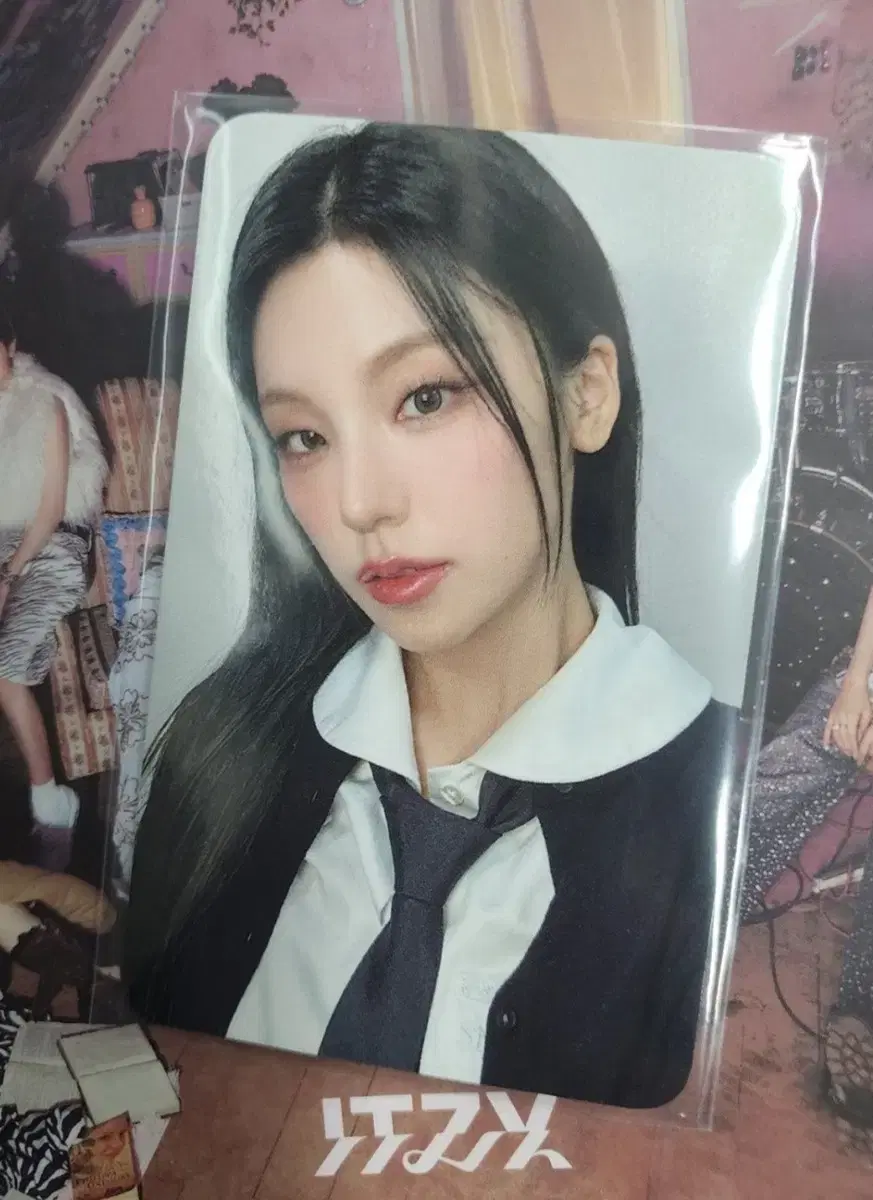 itzy makbang yeji broadcast photocard wts