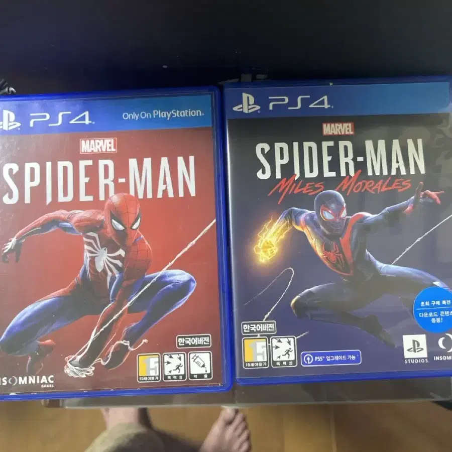 PS4 스파이더맨 일괄