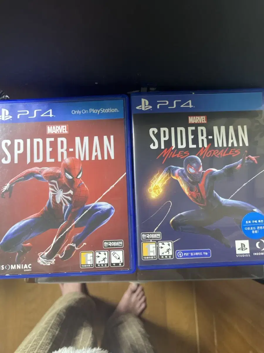 PS4 스파이더맨 일괄