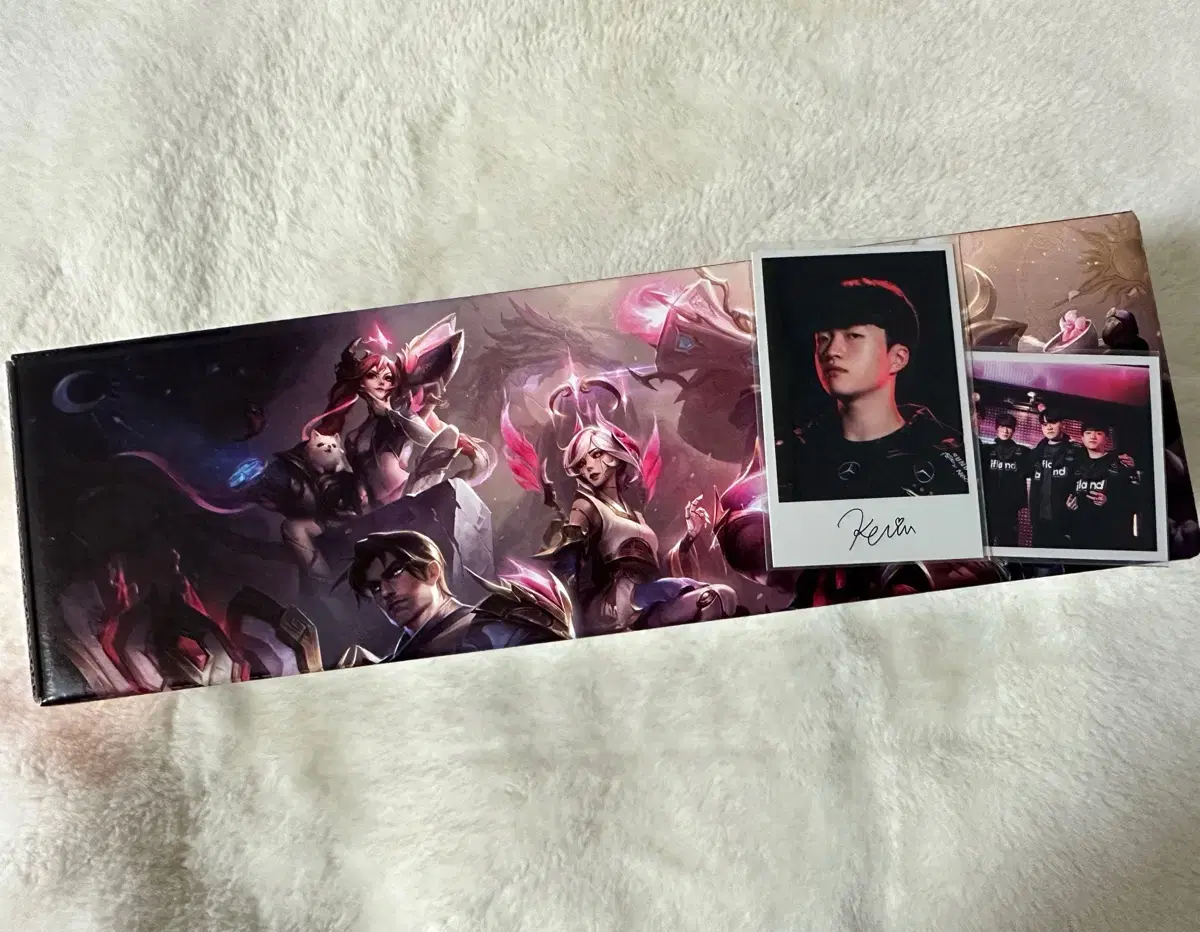 T.I.O.N. Worlds Winning Skin Zhang Pad (Keria Photocard)