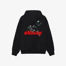 stussy 아포칼립스 후드집업 블랙[M]