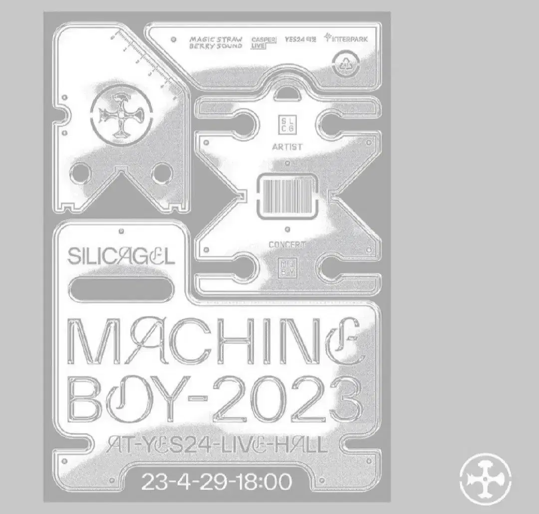 (Let's) Silica Gel Machine Boy Concert MD sign poster