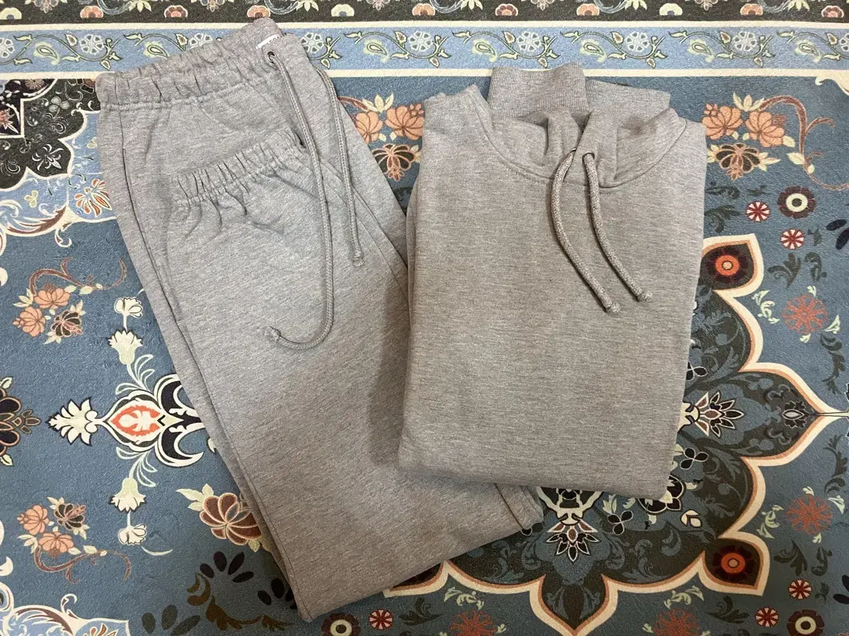 ACNE White Grey Sweat Hoodie,Pants