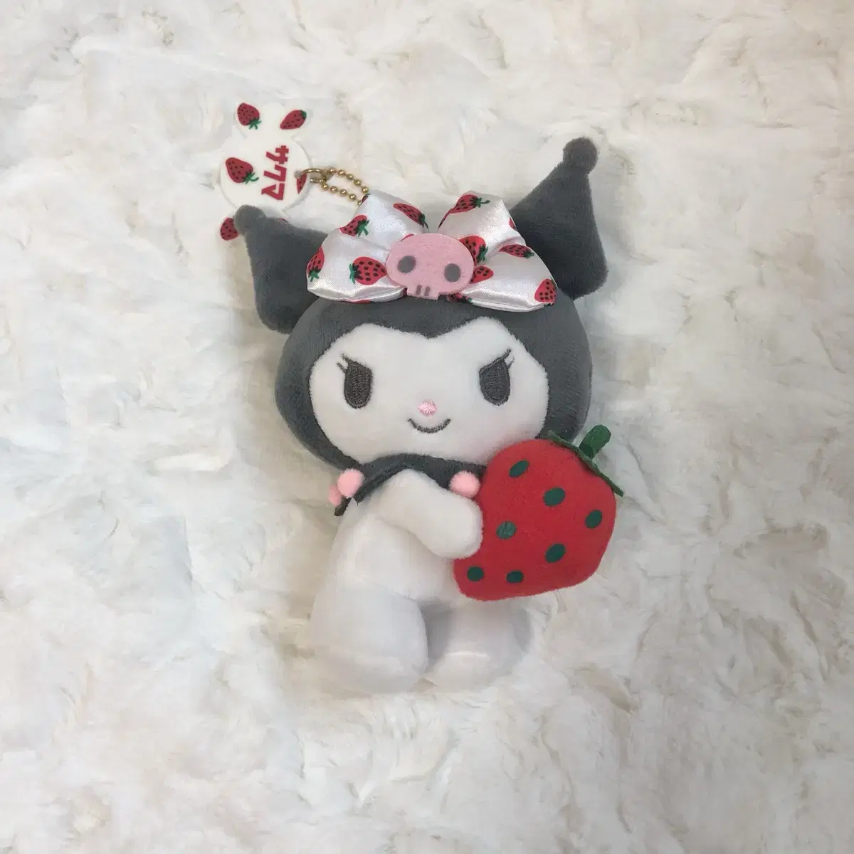 Kuromi Ichigo Mascot Doll