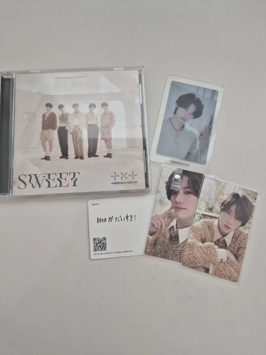 TXT SWEET unsealed album (photo card, pre-order benefit included)