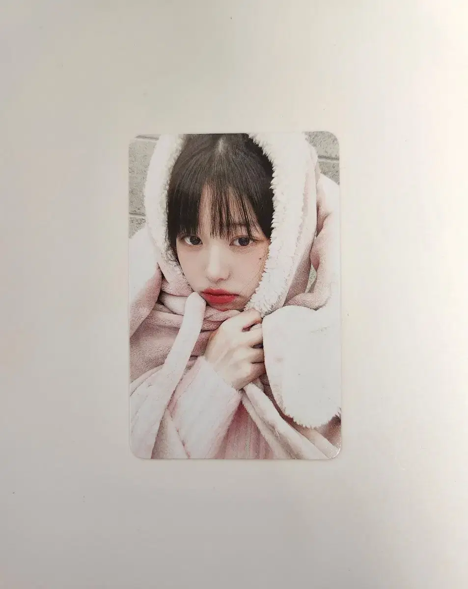 ive mine makestar makestar rabbit blanket todam wonyoung unreleased photocard photocard wts to sell