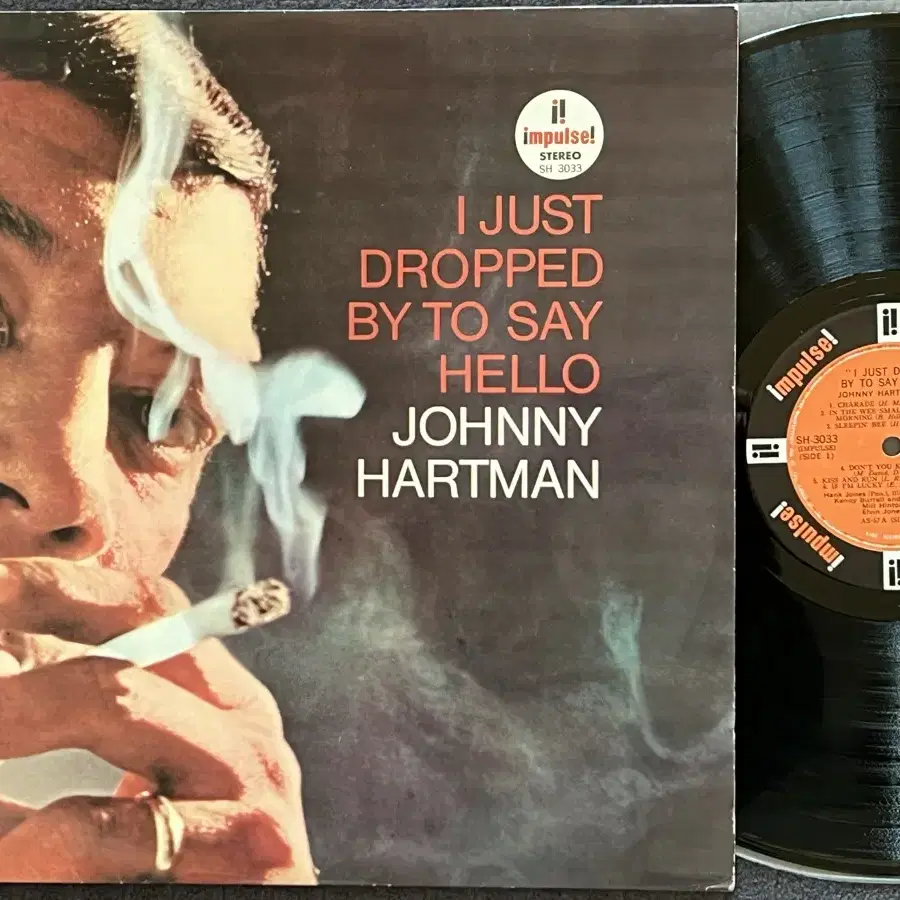 LP : Johnny Hartman - I Just Dropped By