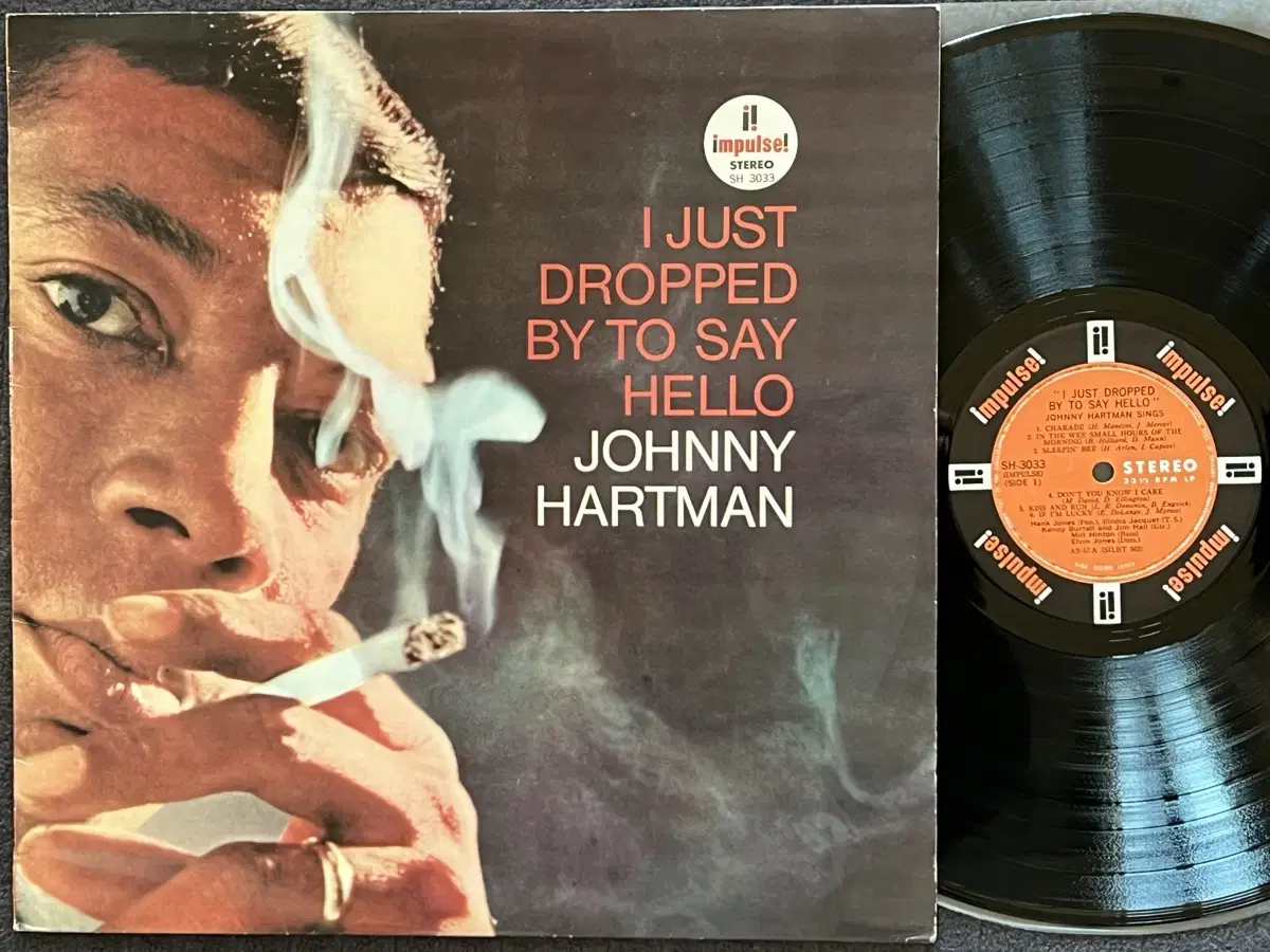 LP : Johnny Hartman - I Just Dropped By