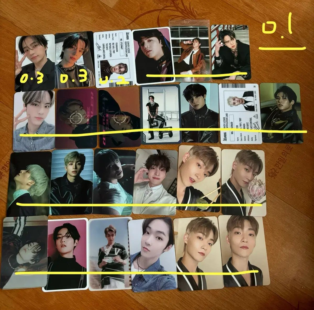 The Boyz Photocard