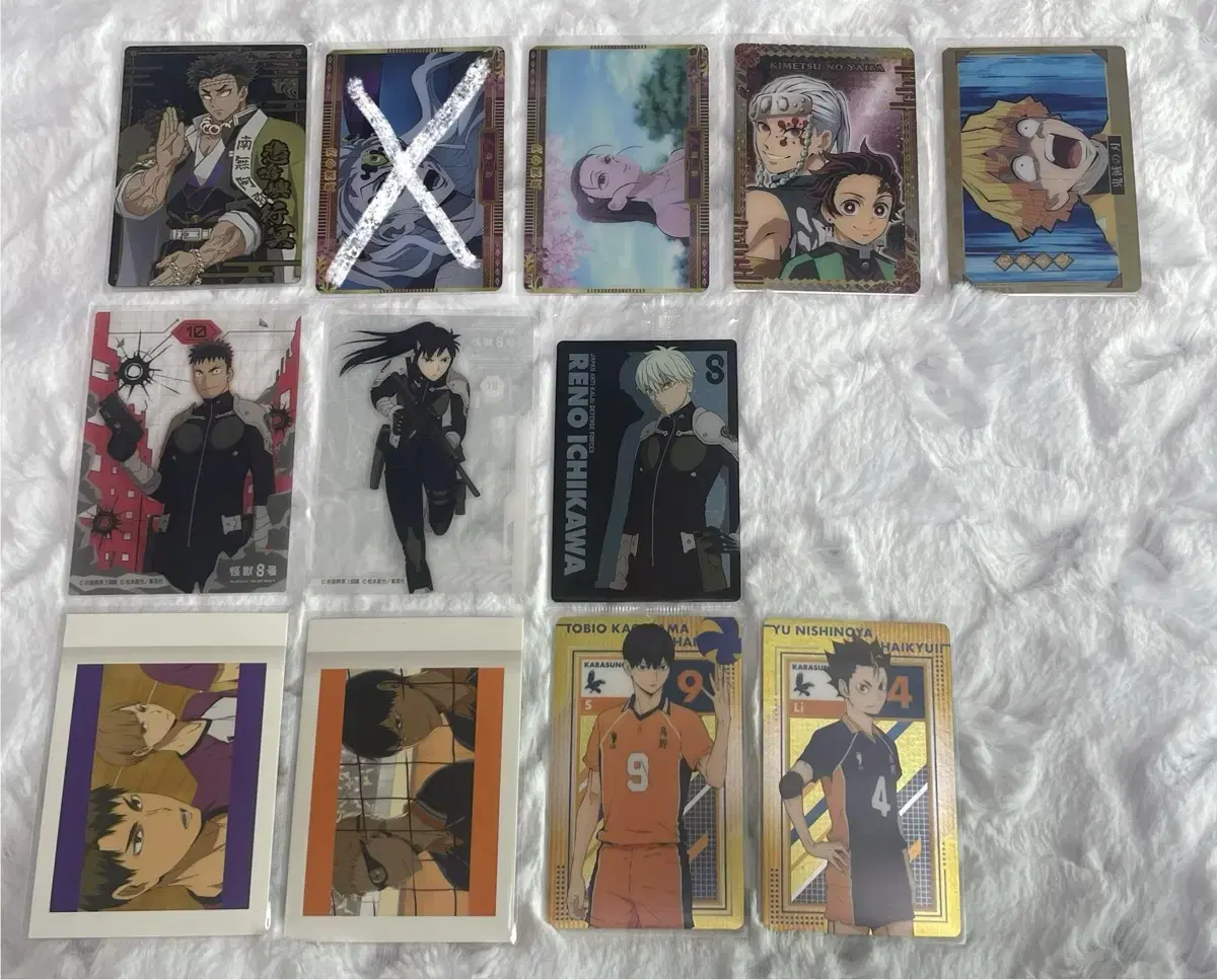 Guikkal,Haikyuu,Kaiju No.8 Tributary kard / Clear Card,Metal Card,Pasha,Wehas