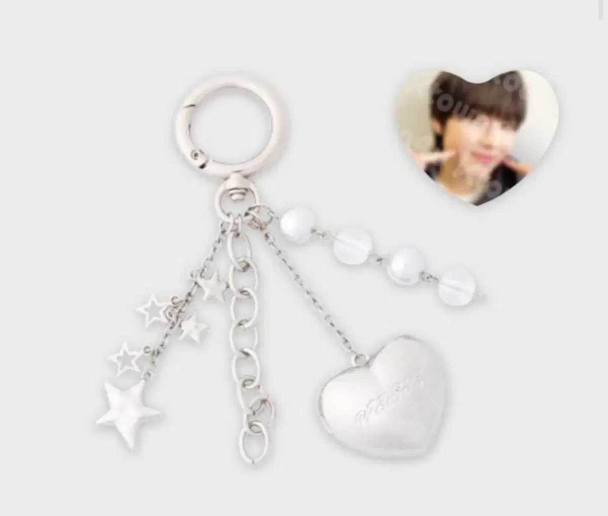 NCT Wish Heart Pendant keyring Sakuya