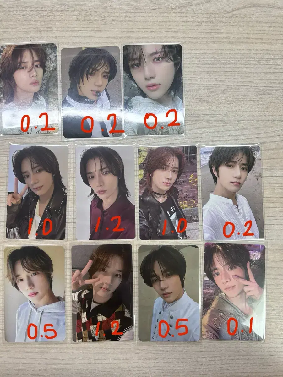 Sources txt beomgyu photocard wts ld pre-order benefit album Japan buncheol yeonjun soobin Taehyun