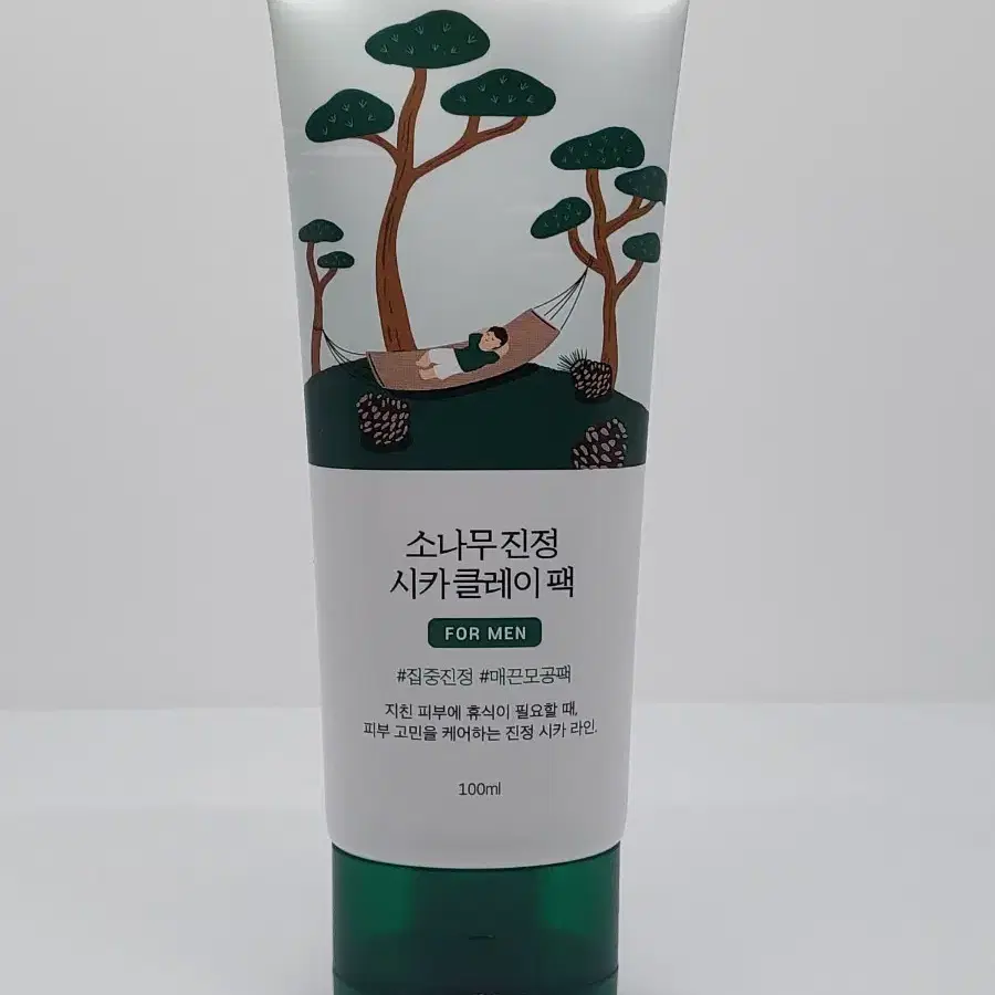 라운드랩 포맨 소나무 진정 시카 클레이 팩 100ml