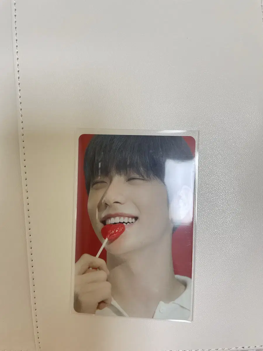 txt soobin rubber photocard