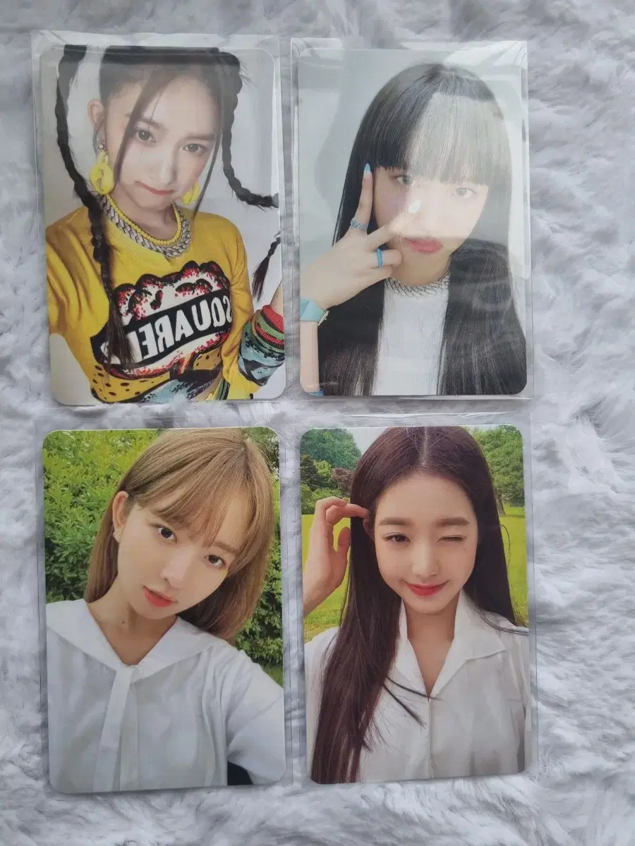 ive leeseo liz lay wonyoung photocards