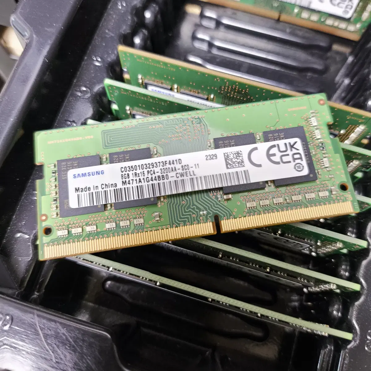 6개 할인 결제창 8GB 삼성 정품 DDR4 노트북 램 메모리 기가