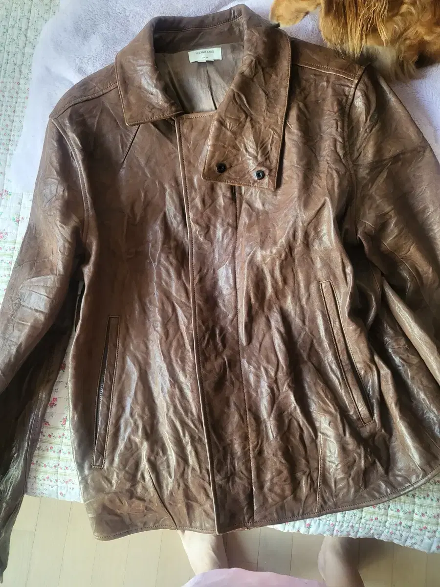 Halmut Lang Leather Jacket XL