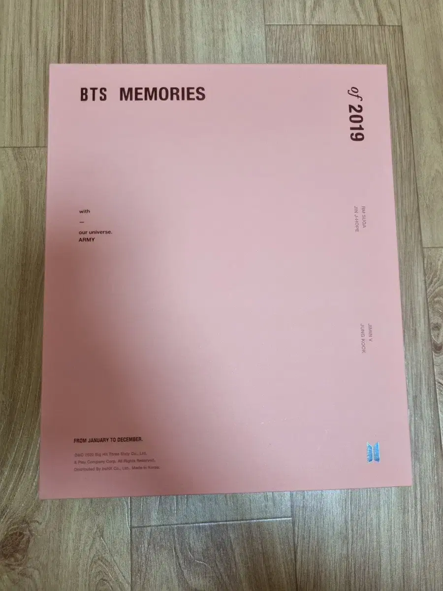 BTS 2019 메모리즈(특전 포함)