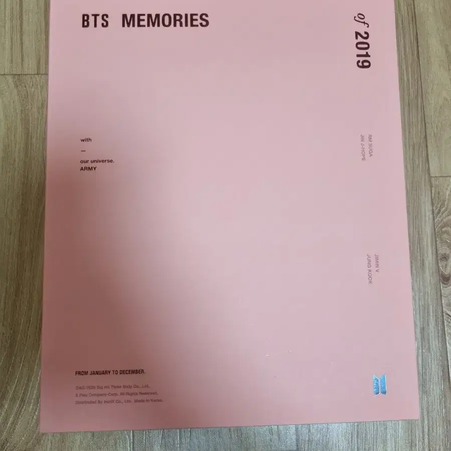 BTS 2019 메모리즈(특전 포함)