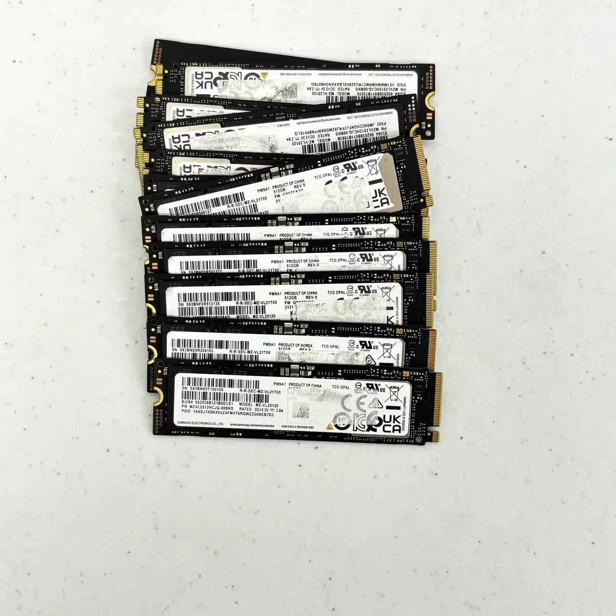 512GB 삼성 PM9A1 M.2 NVMe Gen4 신품급 탈거