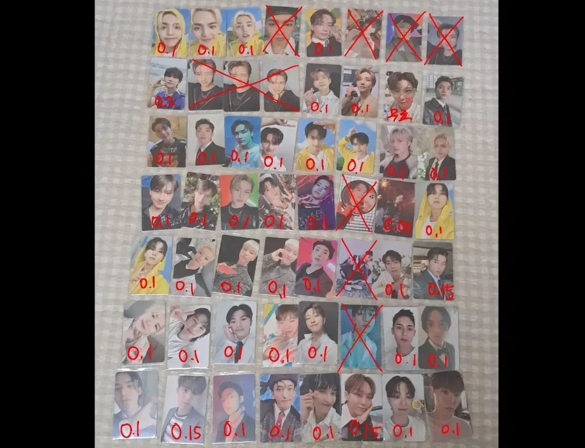 Seventeen photocard sells (both individually and in bulk)