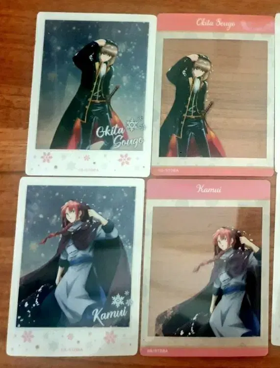 Gintama Clear Card Collection Okita Kamui SetOfficial goods sold