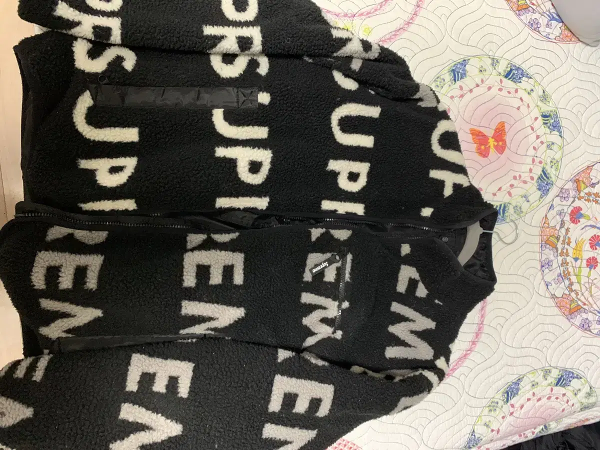 Supreme TextLogo Reversible Fleece