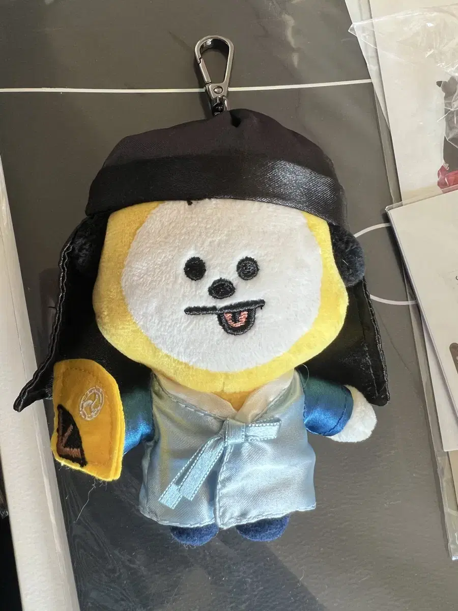 bts bangtan bt21 hanbok chimi keyring rare