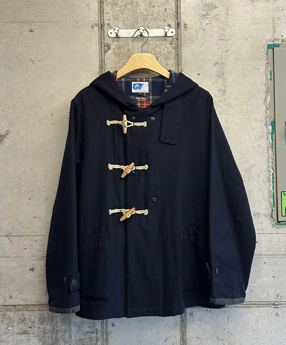 Engineered Garments Wool Duffel Hoodie Jacket