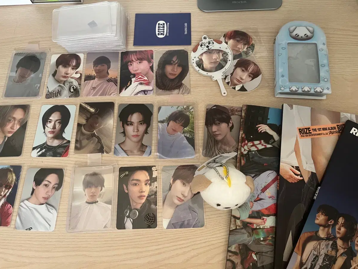 Tack Po) RIIZE photocard 18 cards + Menglongi + 3 albums bulk sells