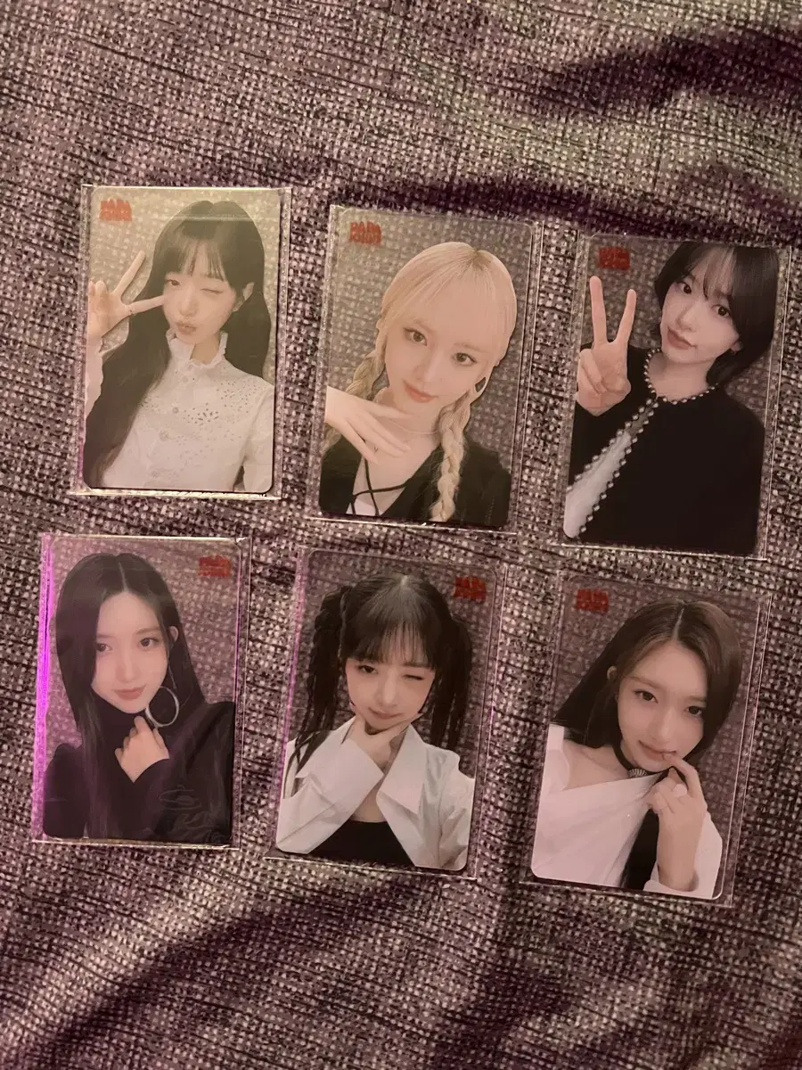 Ive Papa John's photocard round 5.