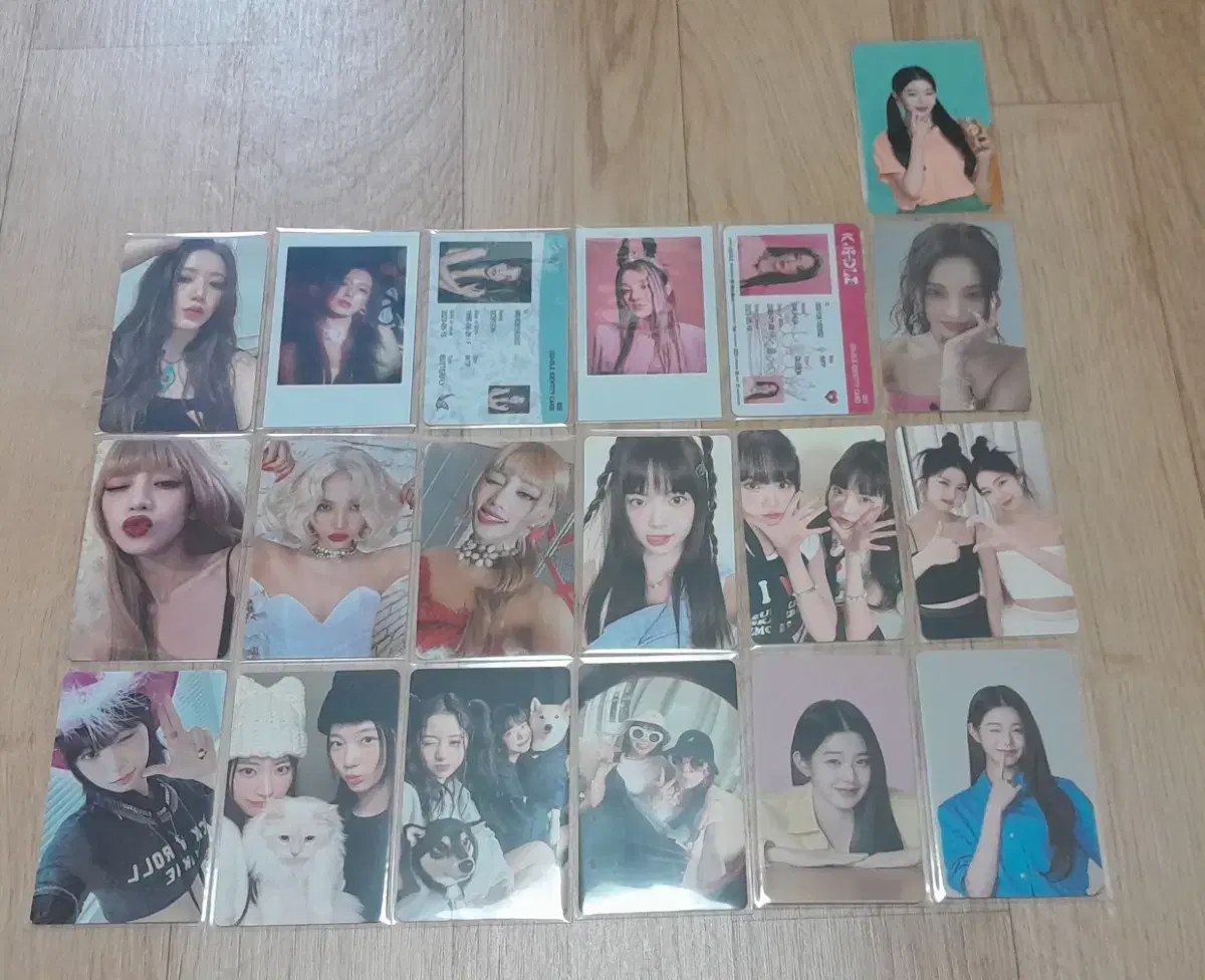 idle,le sserafim,wonyoung photocard bulk