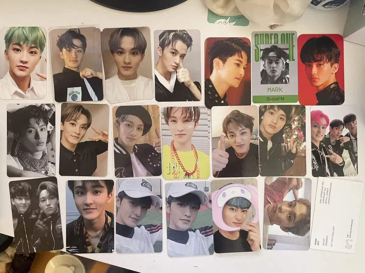 Mark nct SuperM Dream Show photocard Bulk