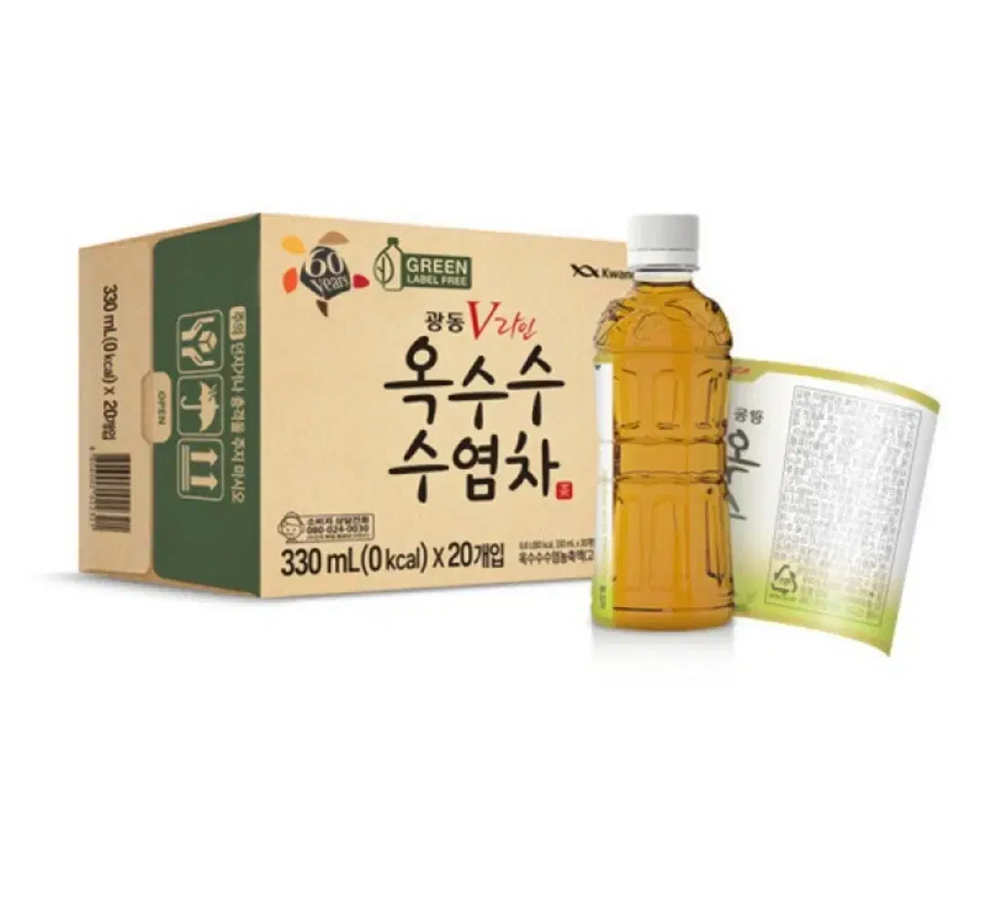 광동 옥수수수염차 330ml 20개