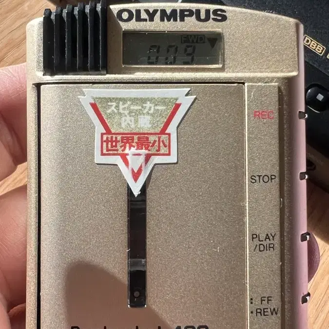 Olympus L400 micro cassette recorder