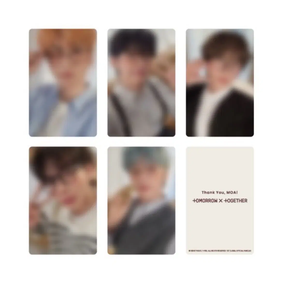 TXT Multilevel photocard buncheol Japan Japan Ancon pre-order benefit WTS