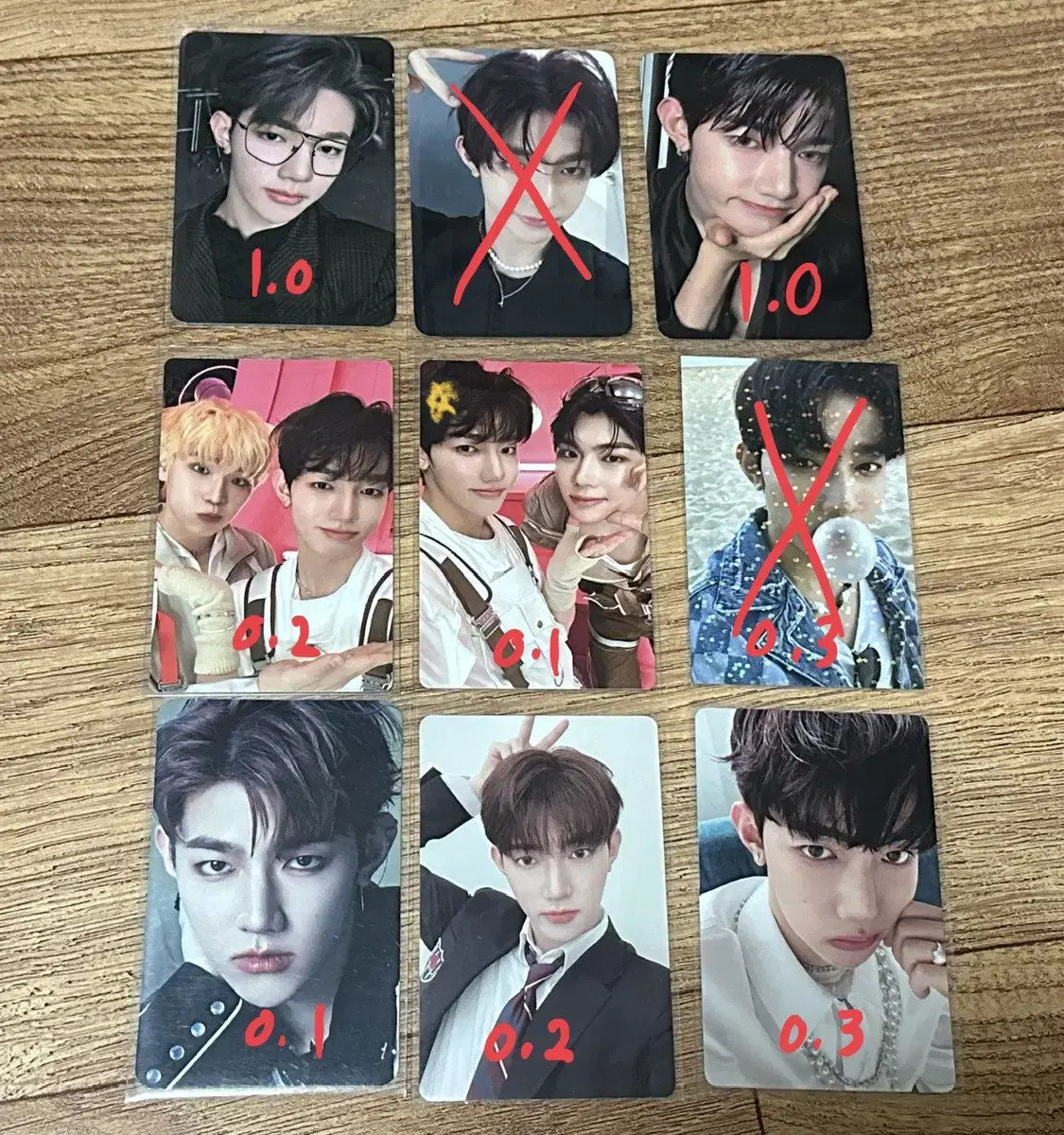 ZB1 zerobaseone zhang hao Hao unreleased photocard Alpo photocard WTS