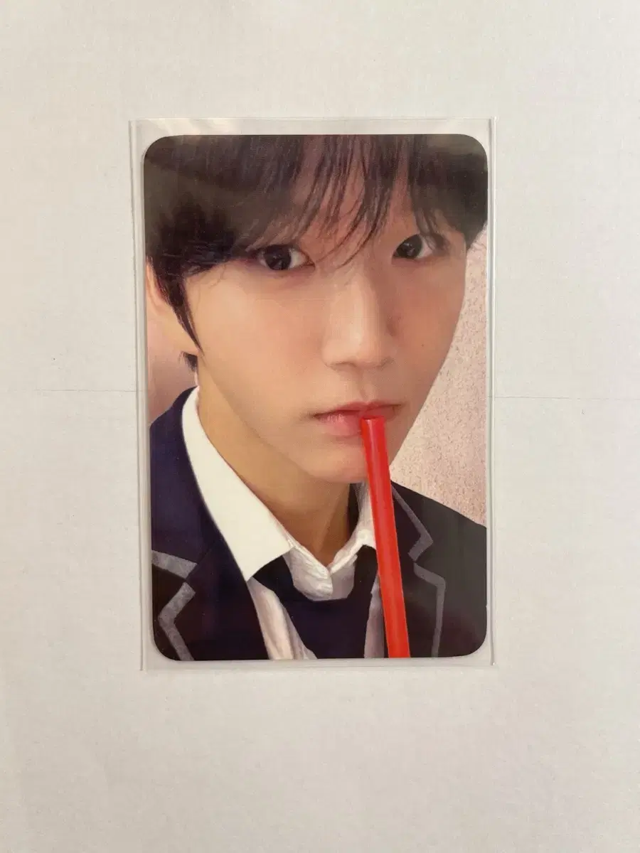 NCT Wish Jaehee photocard with muu unreleased photocard Gongcha Photocard