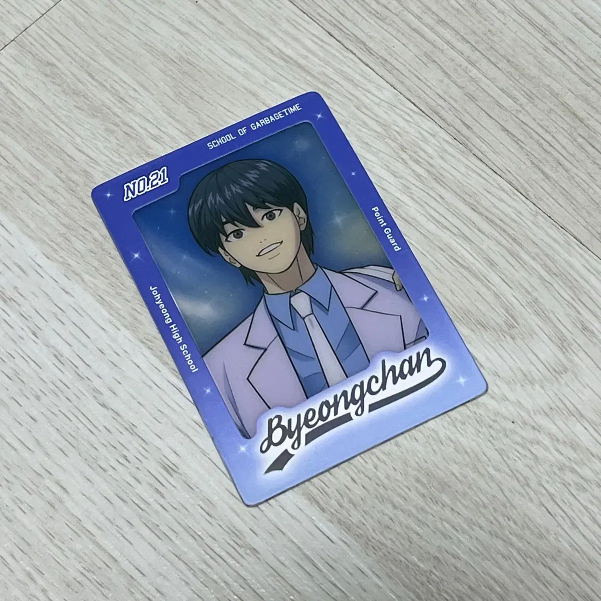 GarbageTime Park Byungchan pop up photocard WTS