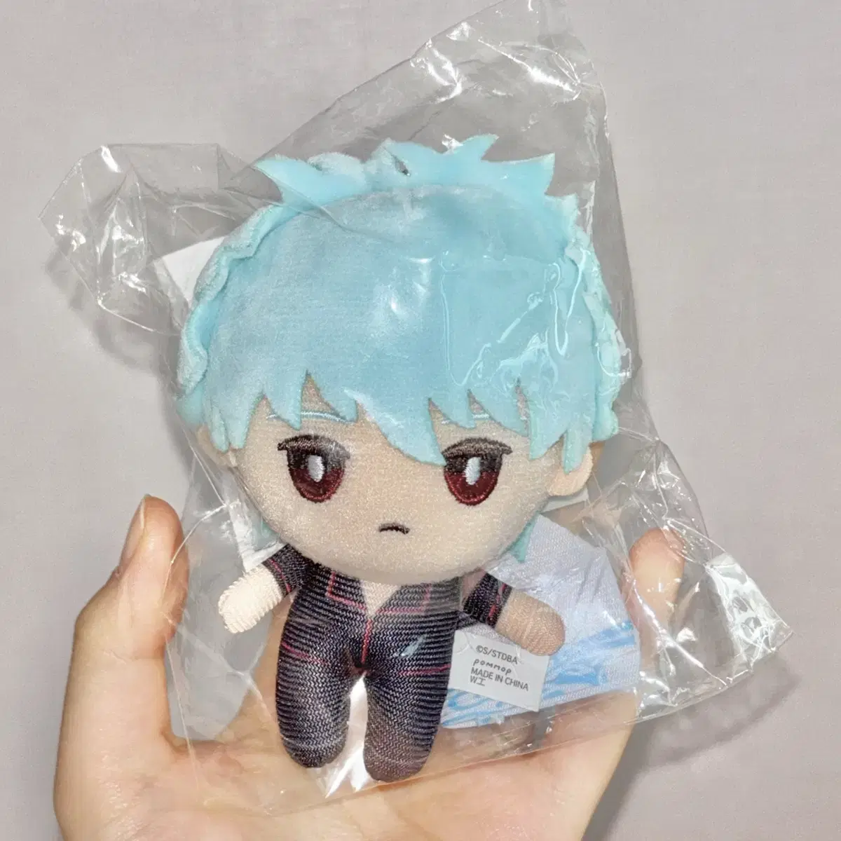 Gintama Gintoki Okigae no Nui doll keyring (unsealed)