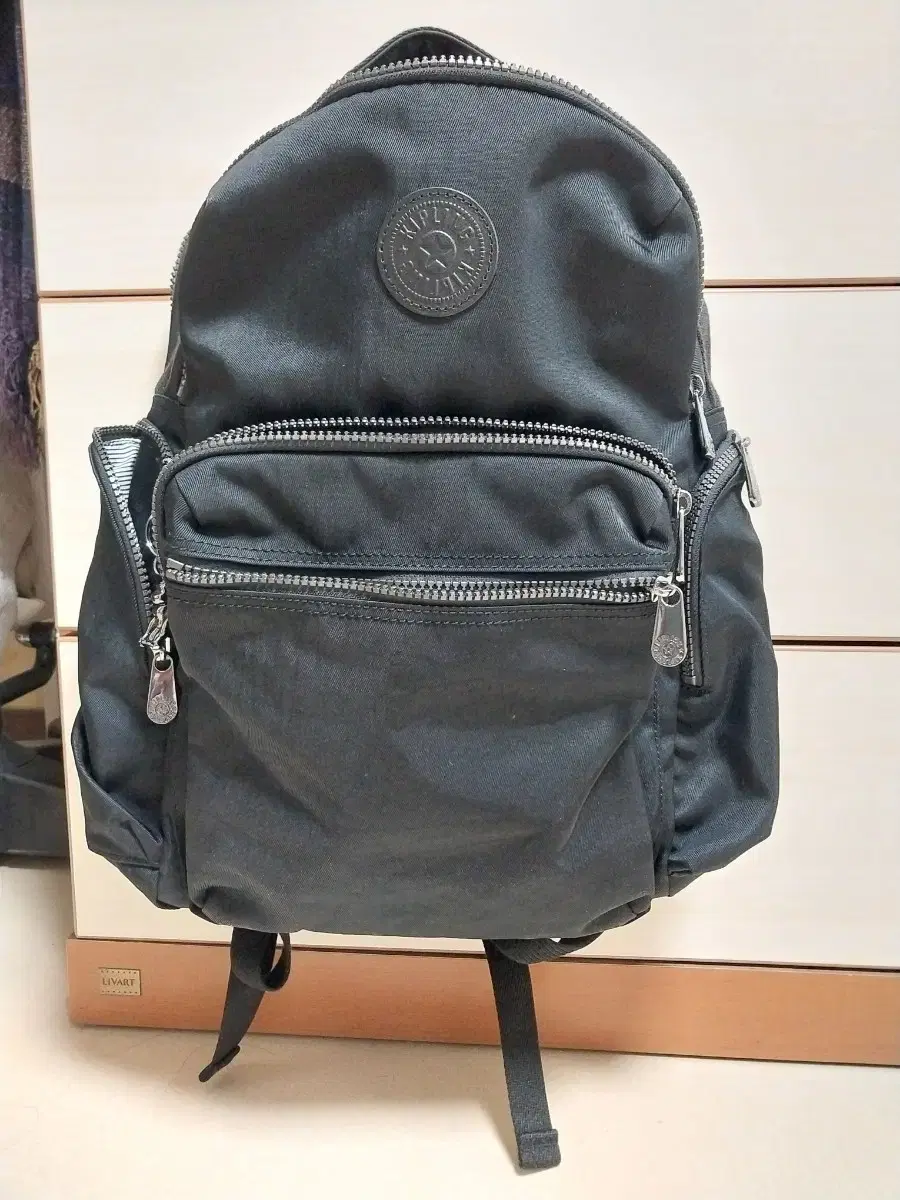 Almost New Kipling Backpack Black