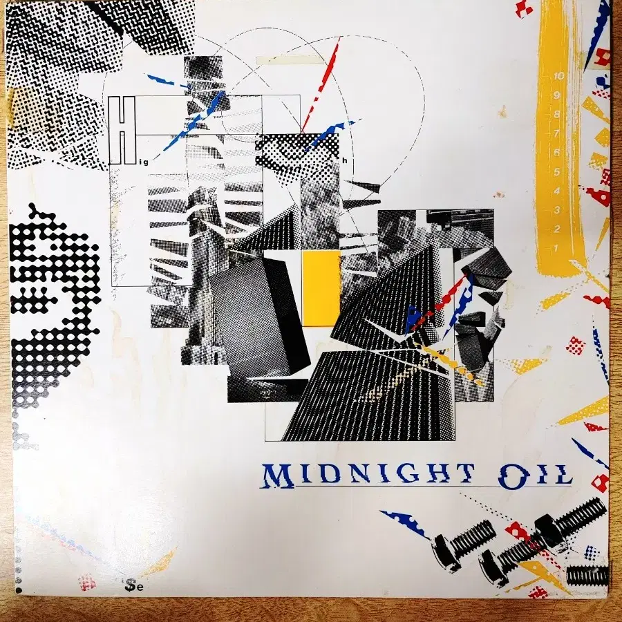 MIDNIGHT OIL 음반 (LP 턴테이블 오디오 앰프