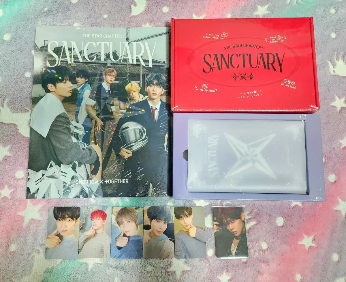 최저가)txt txt sanctuary album set comeback live yeonjun gum 특-order benefit덤